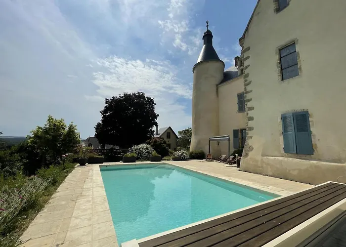 Demeure De Caractere Avec Animaux Acceptes - Fr-1-489-457 * Vernusse